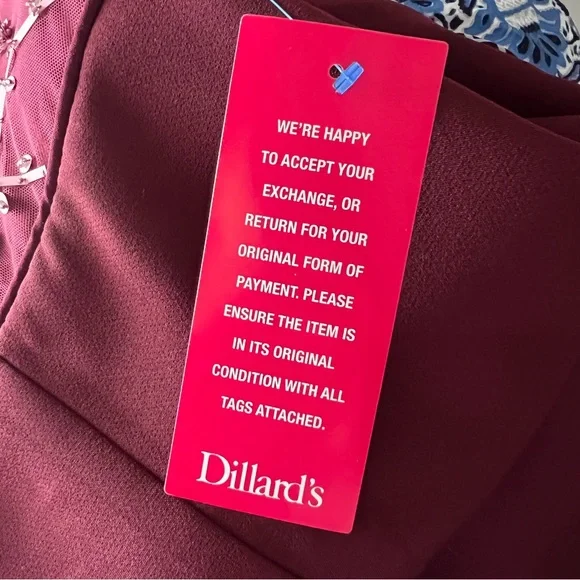 NWT Crepe Beaded Midi Cocktail Dress Curve - Picture 9 of 14